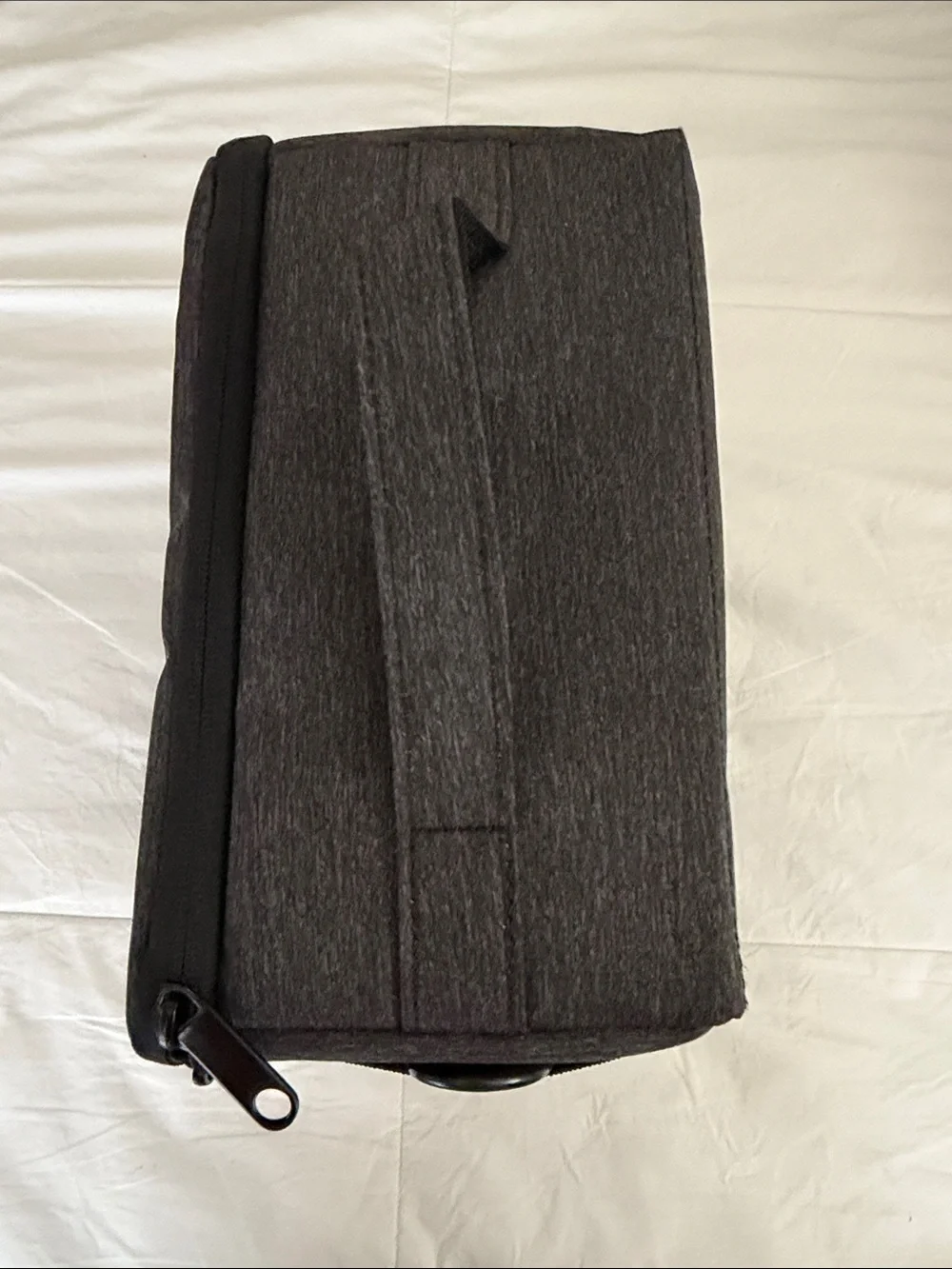 Men's Grey Backpack Camera Insert- Slim Urban Laptop Bag